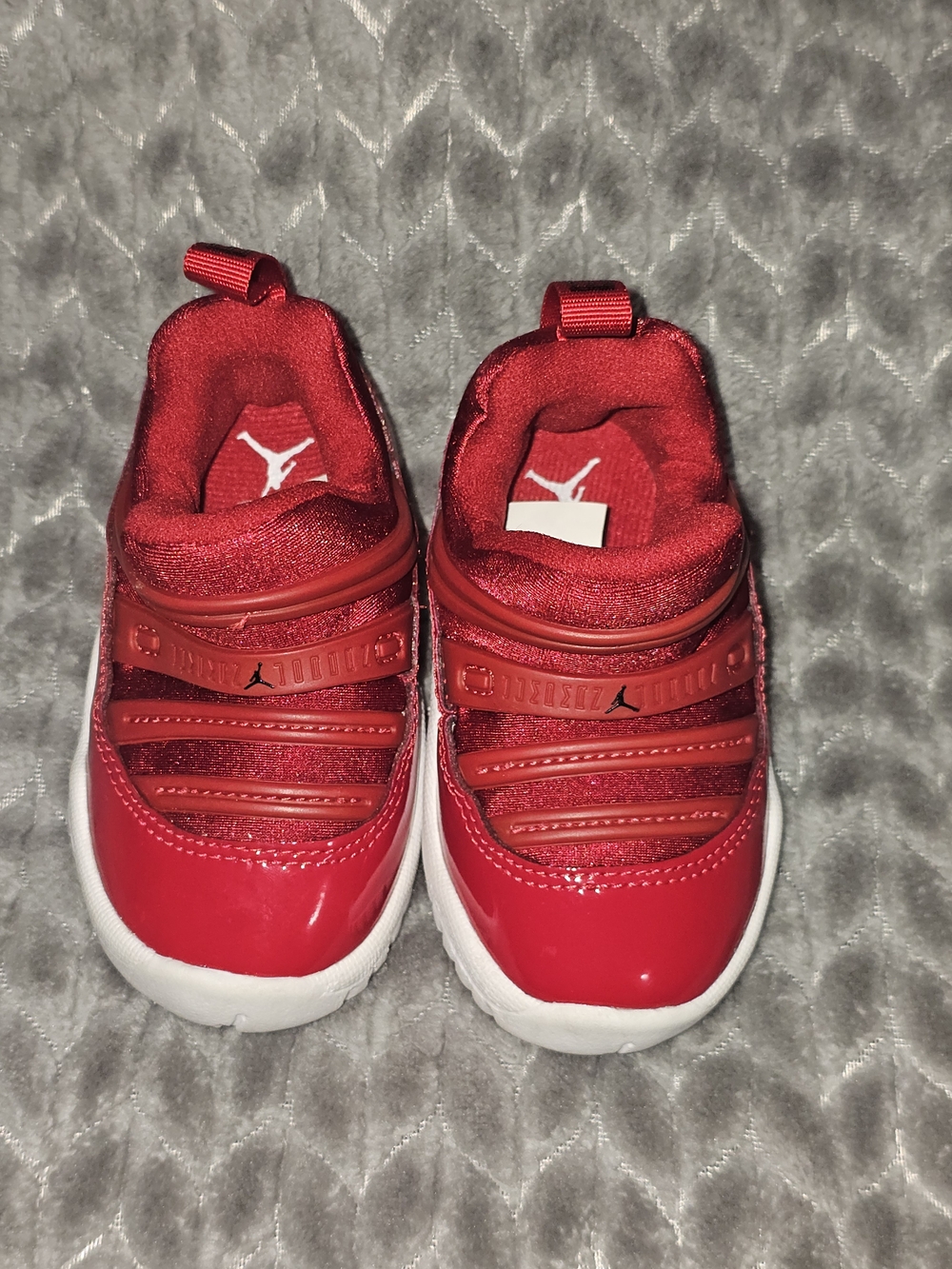 Kids Red Jordans Red Sneaker